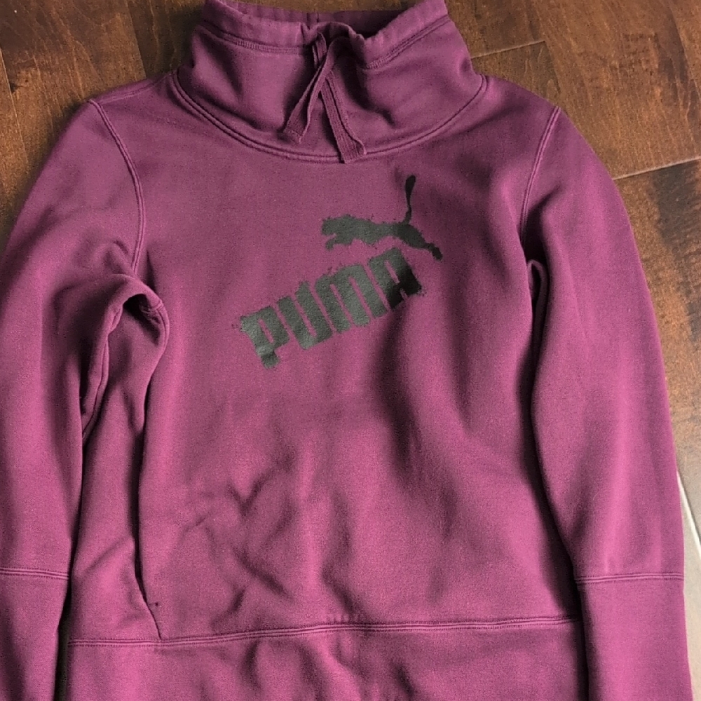 Puma Rich Purple Fleece Pullover